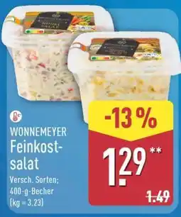 Aldi Nord WONNEMEYER Feinkostsalat Angebot