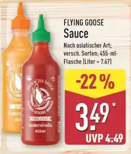 Aldi Nord FLYING GOOSE Sauce Angebot