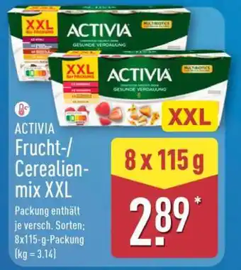 Aldi Nord ACTIVIA Frucht-/Cerealienmix XXL Angebot