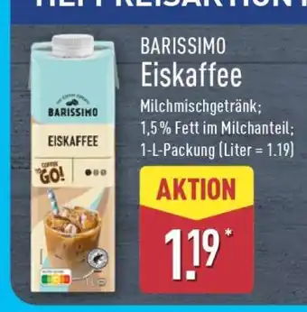 Aldi Nord BARISSIMO Eiskaffee Angebot