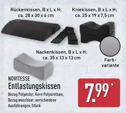 Aldi Nord NOVITESSE Entlastungskissen Angebot