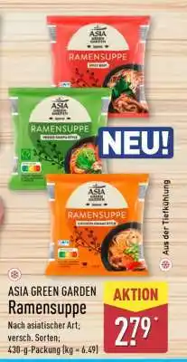 Aldi Nord ASIA GREEN GARDEN Ramensuppe Angebot