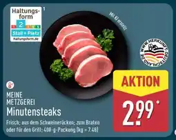 Aldi Nord Minutensteaks Angebot