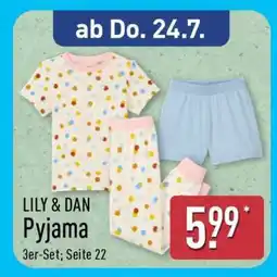 Aldi Nord LILY & DAN Pyjama Angebot
