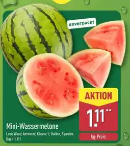 Aldi Nord Mini- Wassermelone Angebot