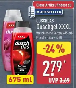 Aldi Nord Duschgel XXXL Angebot