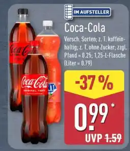 Aldi Nord Coca-Cola Angebot