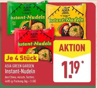 Aldi Nord ASIA GREEN GARDEN Instant-Nudeln Angebot