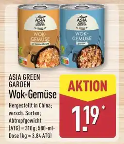 Aldi Nord ASIA GREEN GARDEN Wok-Gemüse Angebot