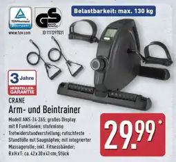 Aldi Nord CRANE Arm- und Beintrainer Angebot