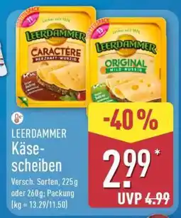 Aldi Nord Leerdammer Käsescheiben Angebot