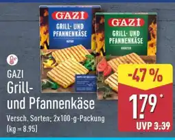 Aldi Nord GAZI Grill- und Pfannenkäse Angebot