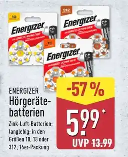 Aldi Nord ENERGIZER Hörgerätebatterien Angebot