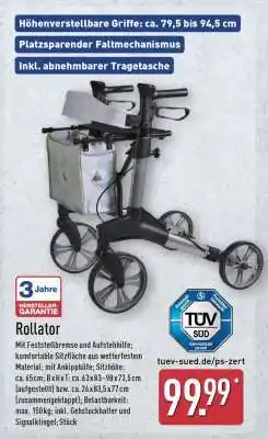 Aldi Nord Rollator Angebot