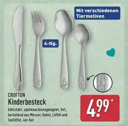 Aldi Nord CROFTON Kinderbesteck Angebot