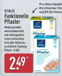 Aldi Nord VITALIS Funktionelle Pflaster Angebot