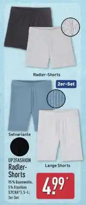 Aldi Nord UP2FASHION Radler/Shorts Angebot