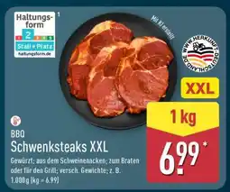 Aldi Nord BBQ Schwenksteaks XXL Angebot