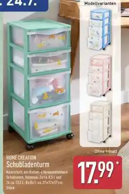 Aldi Nord HOME CREATION Schubladenturm Angebot