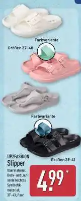Aldi Nord UP2FASHION Slipper Angebot