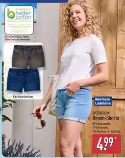 Aldi Nord UP2FASHION Denim-Shorts Angebot