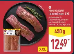 Aldi Nord MEINE METZGEREI Lammrücken XXL Angebot
