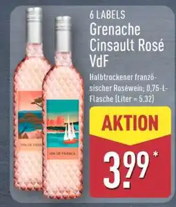 Aldi Nord Grenache Cinsault Rosé VdF Angebot