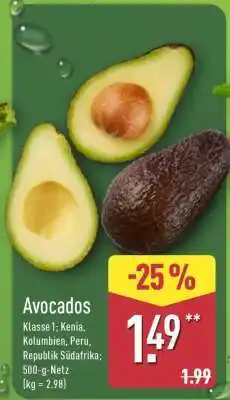 Aldi Nord Avocados Angebot