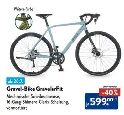 Aldi Nord Gravel-Bike GravelerFit Angebot