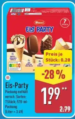 Aldi Nord Eis-Party Angebot