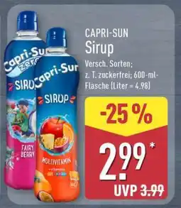Aldi Nord CAPRI-SUN Sirup Angebot