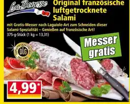 Norma Original französische luftgetrocknete Salami Angebot