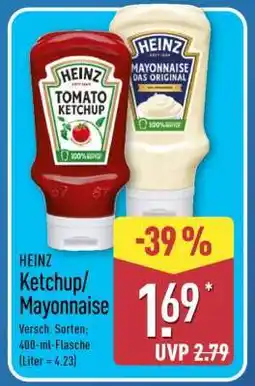 Aldi Nord HEINZ Ketchup/Mayonnaise Angebot