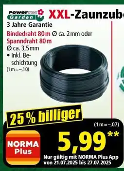 Norma XXL-Zaunzubehör Angebot