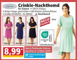 Norma Crinkle-Nachthemd Angebot