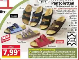 Norma Herren/Damen Pantoletten Angebot