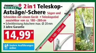 Norma 2 in 1 Teleskop-Astsäge/-Schere Angebot