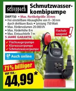 Norma Schmutzwasser-kombipumpe Angebot