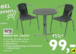Globus Baumarkt Balkon-Set „,,Emilia❝ Angebot