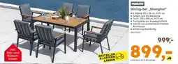 Globus Baumarkt PRIMASTER Dining-Set „Shanghai“ Angebot