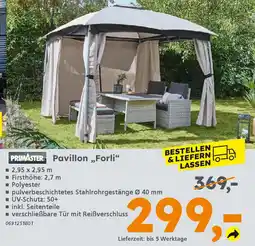 Globus Baumarkt PRIMASTER Pavillon ,,Forli❝ Angebot