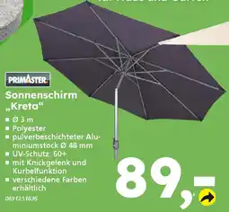 Globus Baumarkt PRIMASTER Sonnenschirm „Kreta❝ Angebot