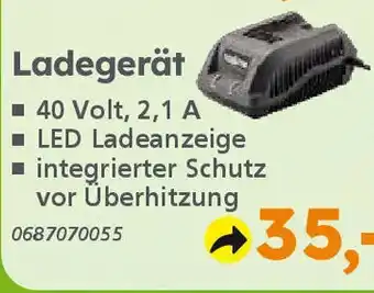 Globus Baumarkt PRIMASTER Ladegerät Angebot