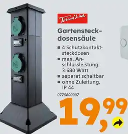 Globus Baumarkt TrendLine Gartensteck- dosensäule Angebot