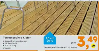 Globus Baumarkt Terrassendiele Kiefer Angebot