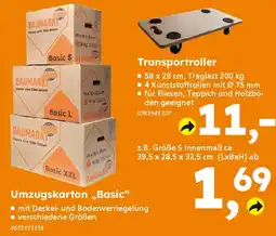 Globus Baumarkt Umzugskarton ,,Basic" Angebot
