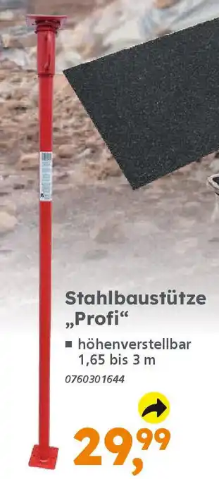 Globus Baumarkt Stahlbaustütze „Profi“ Angebot