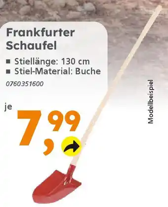 Globus Baumarkt Frankfurter Schaufel Angebot