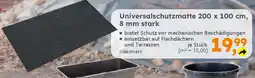 Globus Baumarkt Universalschutzmatte 200 x 100 cm, 8 mm stark Angebot