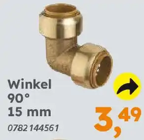 Globus Baumarkt Rotguss zum Stecken Winkel 90 Angebot